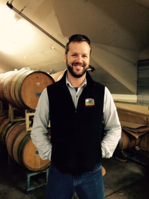 Winemaker Aaron Luna at Fenestra